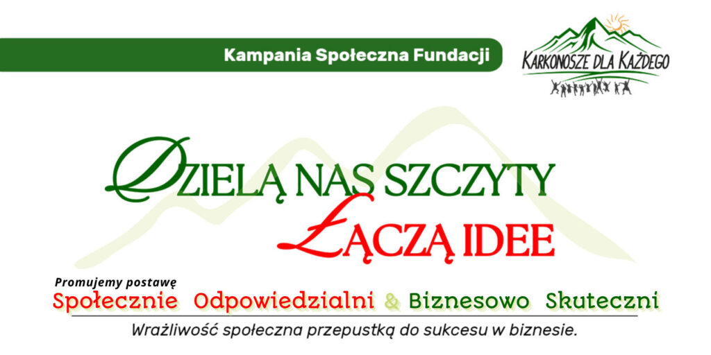 Fundacja Karkonosze dla Każdego Kampania Społeczna